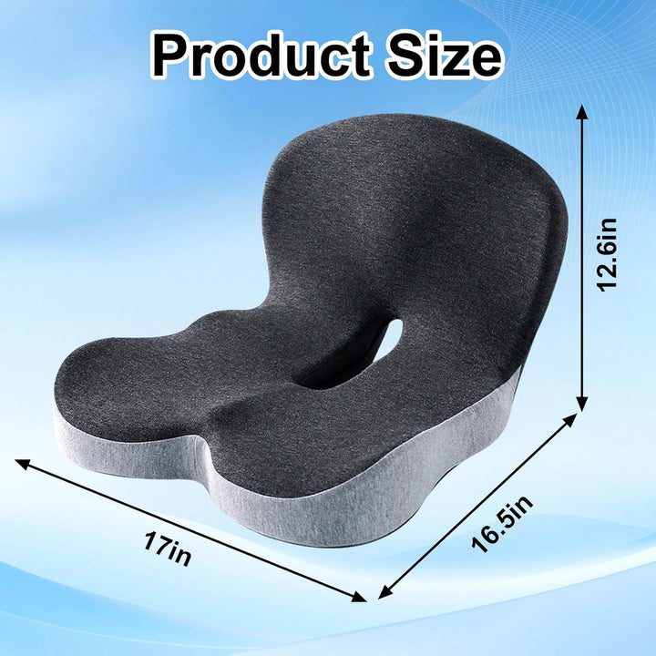 Memory Foam Seat Cushion for Car Truck Driver