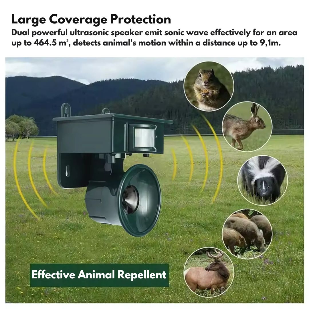 Motion Sensor Bird Repeller Device