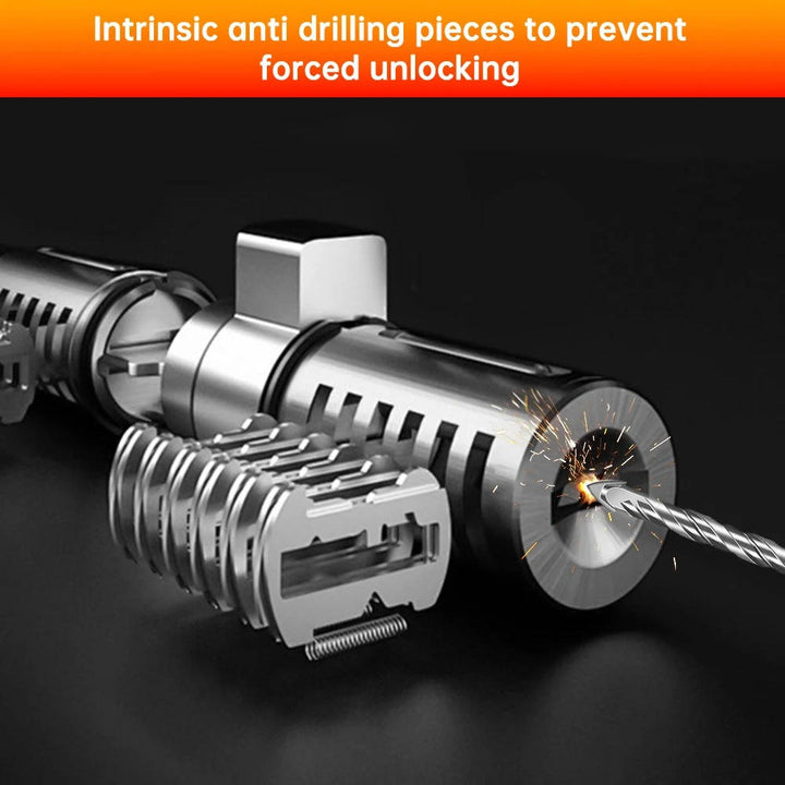 Motorcycle Disc Lock Alarm System Security Device