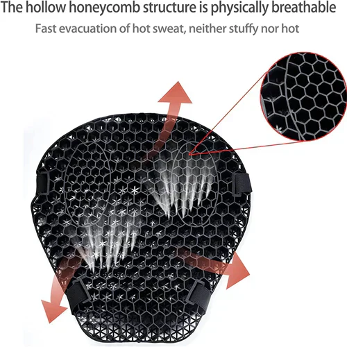 Motorcycle Gel Seat Pad Cushion