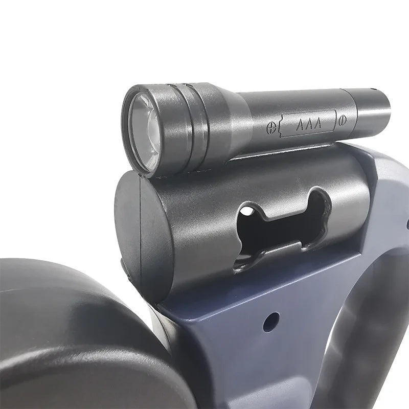 Double Dog Lead with LED Light