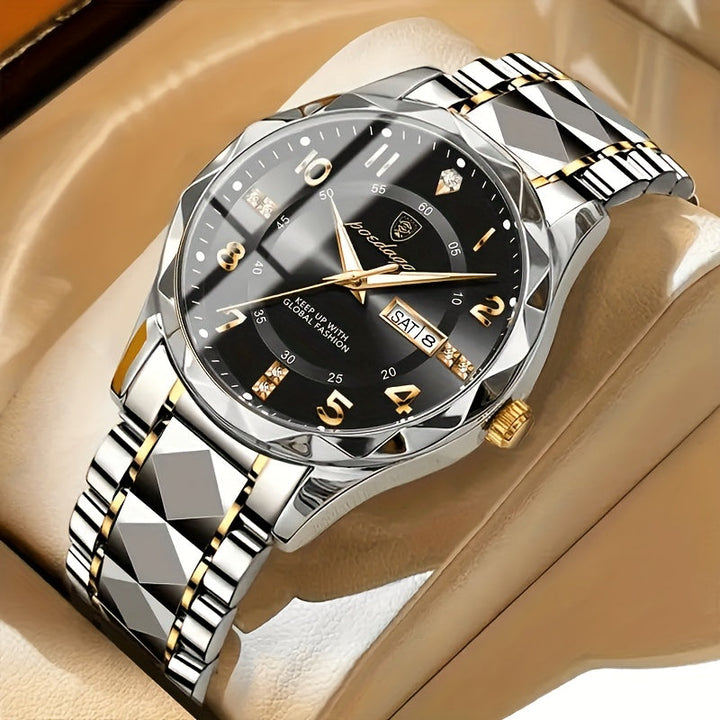 Multifunctional Waterproof Sports Watch Circular Men