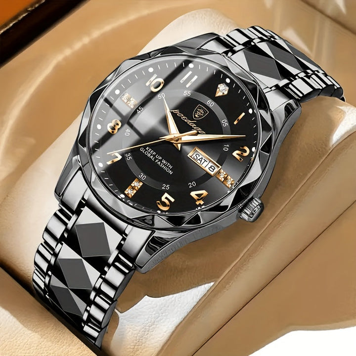 Multifunctional Waterproof Sports Watch Circular Men