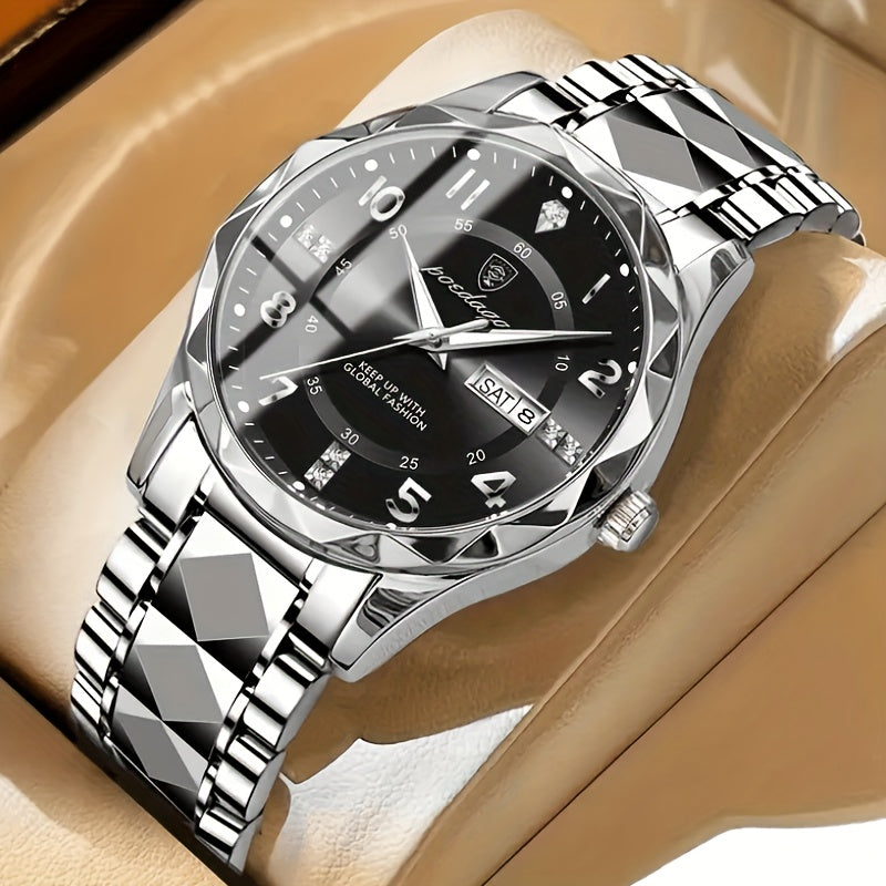 Multifunctional Waterproof Sports Watch Circular Men