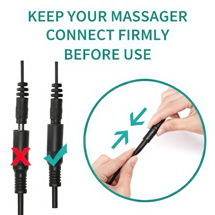Neck Shoulder Back Massager Heated Pain Relief Device