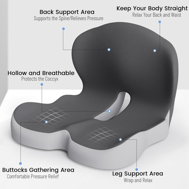 Lumbar Support Seat Cushion Orthopedic