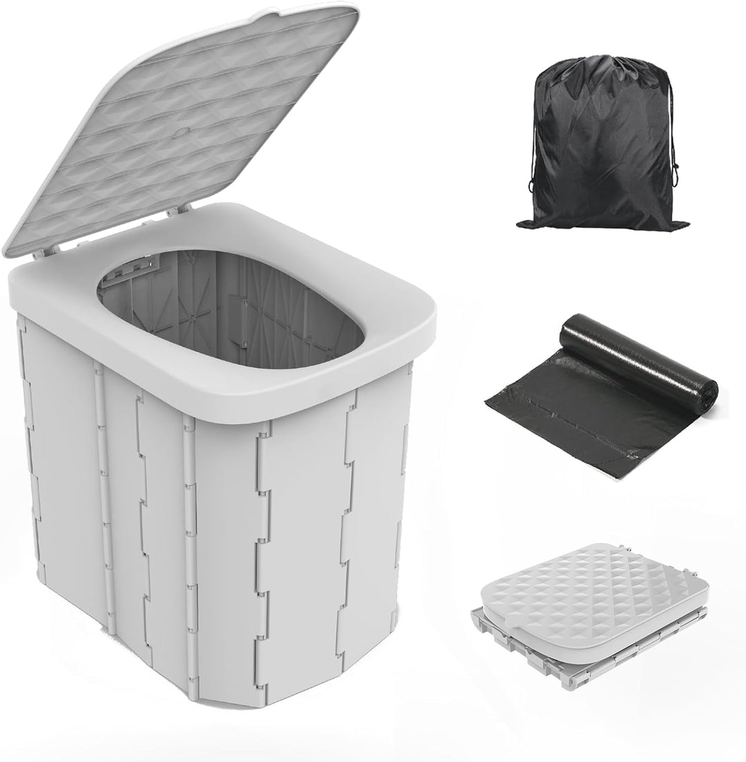Folding Portable Camping Toilet Seat Outdoor Toilet Seat