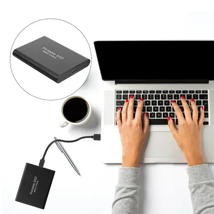 Portable External SSD Storage Laptop PC