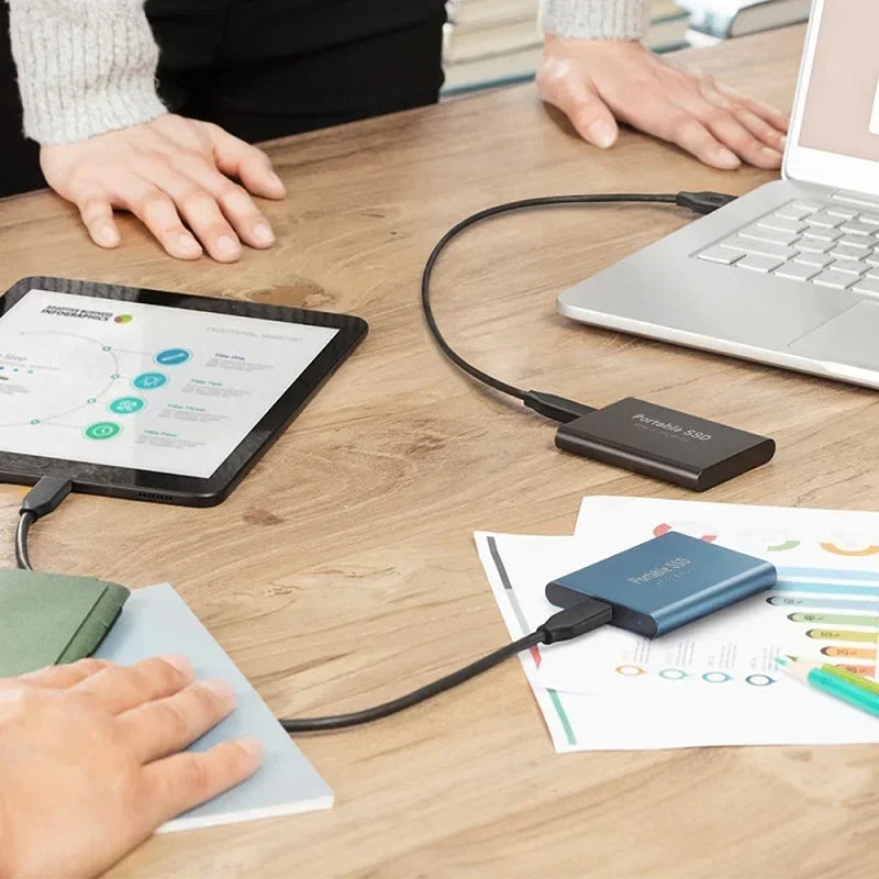 Portable External SSD Storage Laptop PC