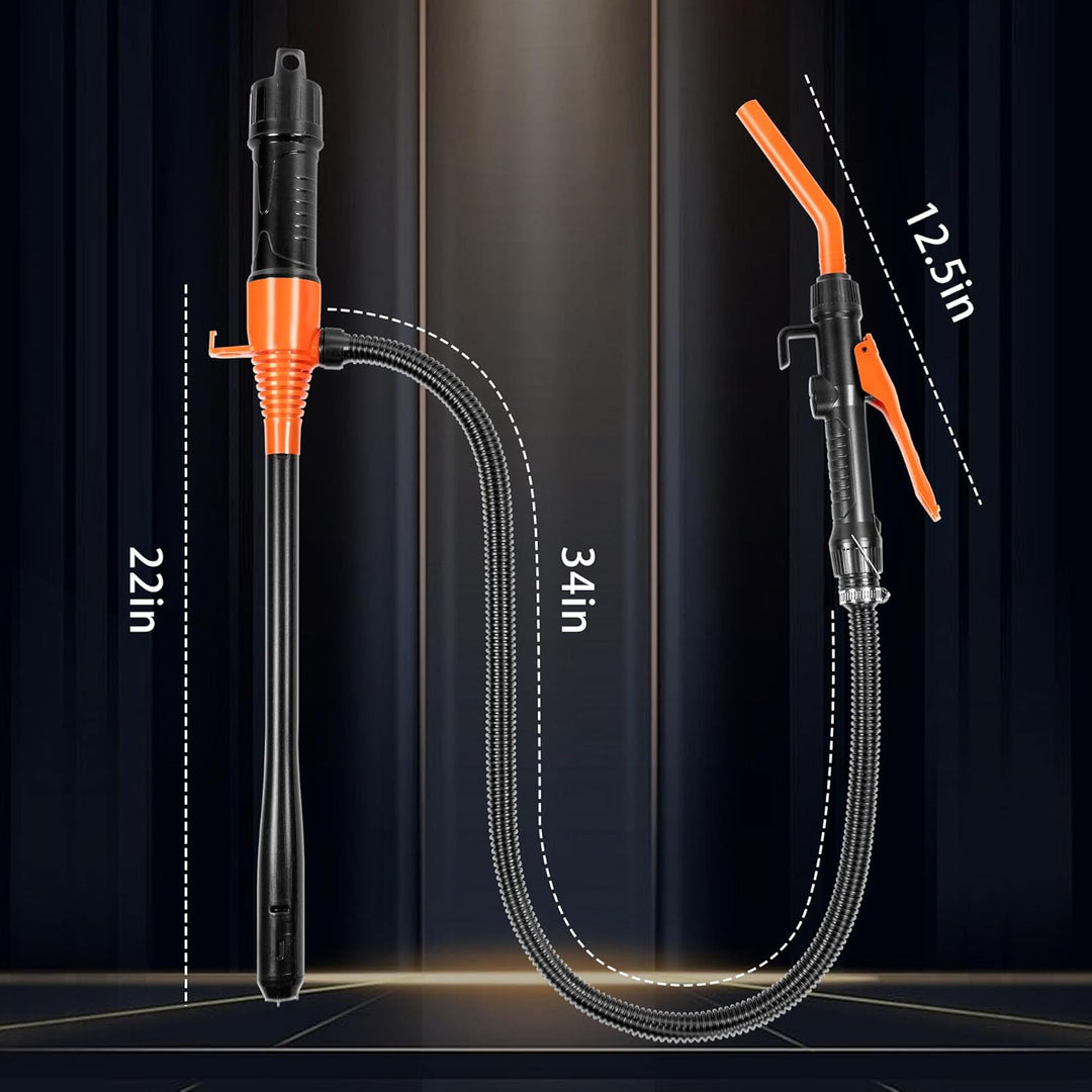 Battery Powered Fuel Transfer Pump Siphon Gasoline