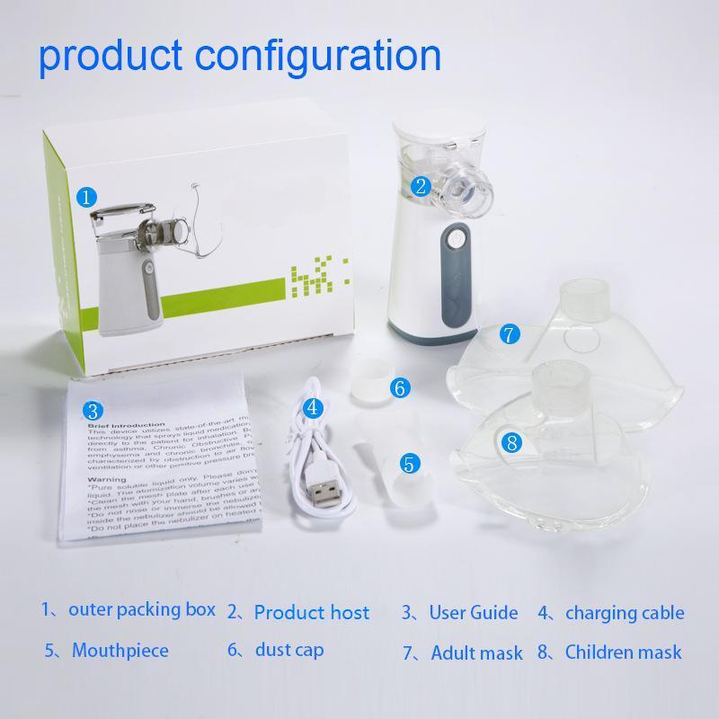 Portable Nebulizer Humidifier Compact Quiet Easy to Use