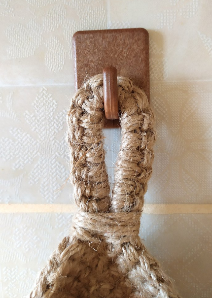Jute Wall Storage Baskets Handwoven Organizer Set