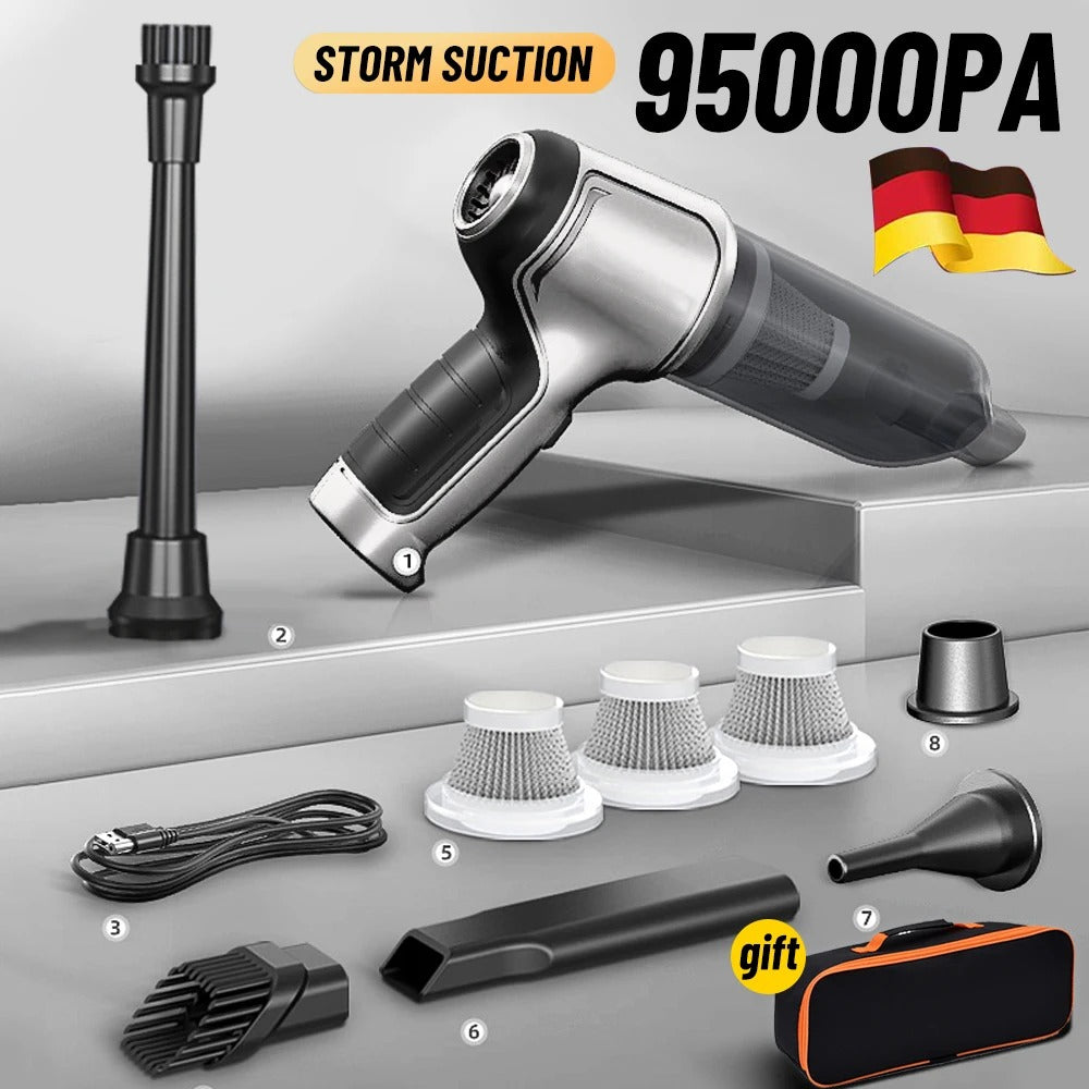 Cordless Car Vacuum Cleaner with Accessory Kit