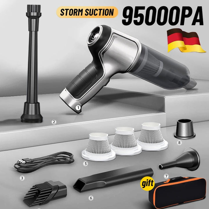 Cordless Car Vacuum Cleaner with Accessory Kit