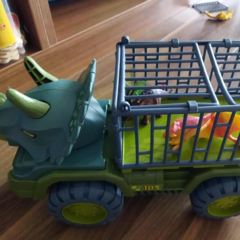 Dinosaur Excavator Truck Toy Vehicle Set