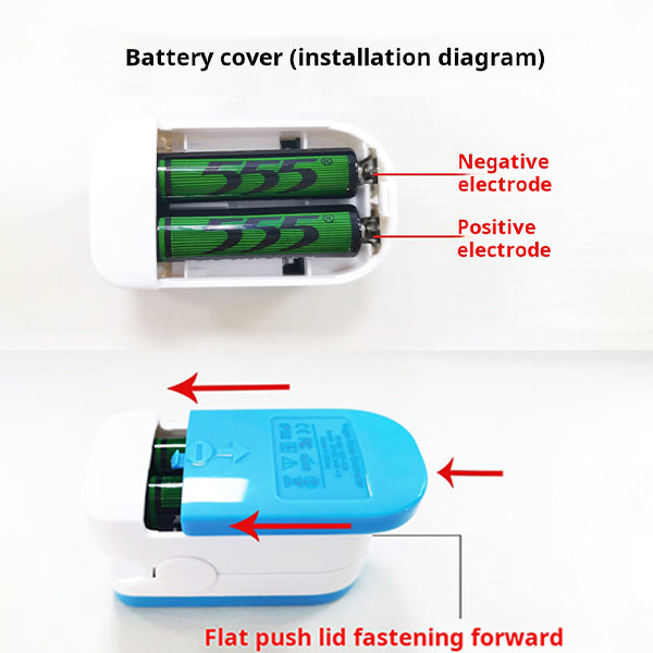 Fingertip Pulse Oximeter Blood Oxygen Saturation Monitor