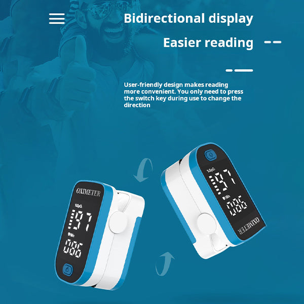 Fingertip Pulse Oximeter Blood Oxygen Saturation Monitor