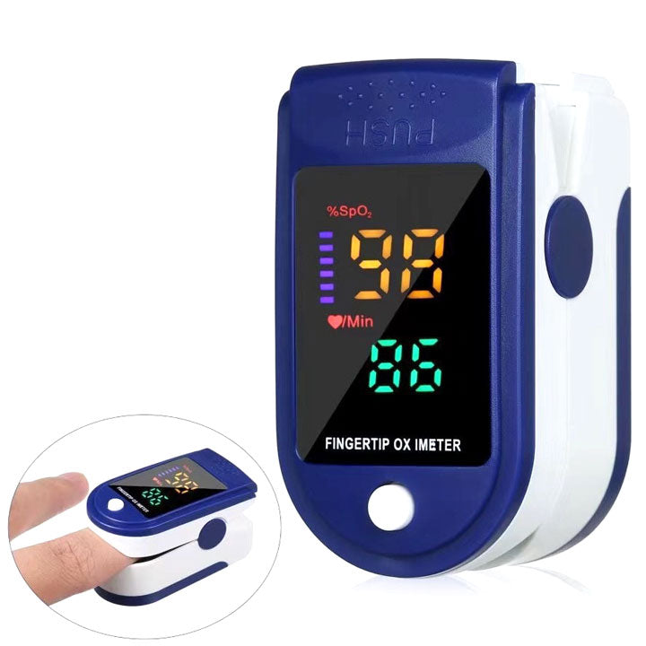 Fingertip Pulse Oximeter Blood Oxygen Saturation Monitor