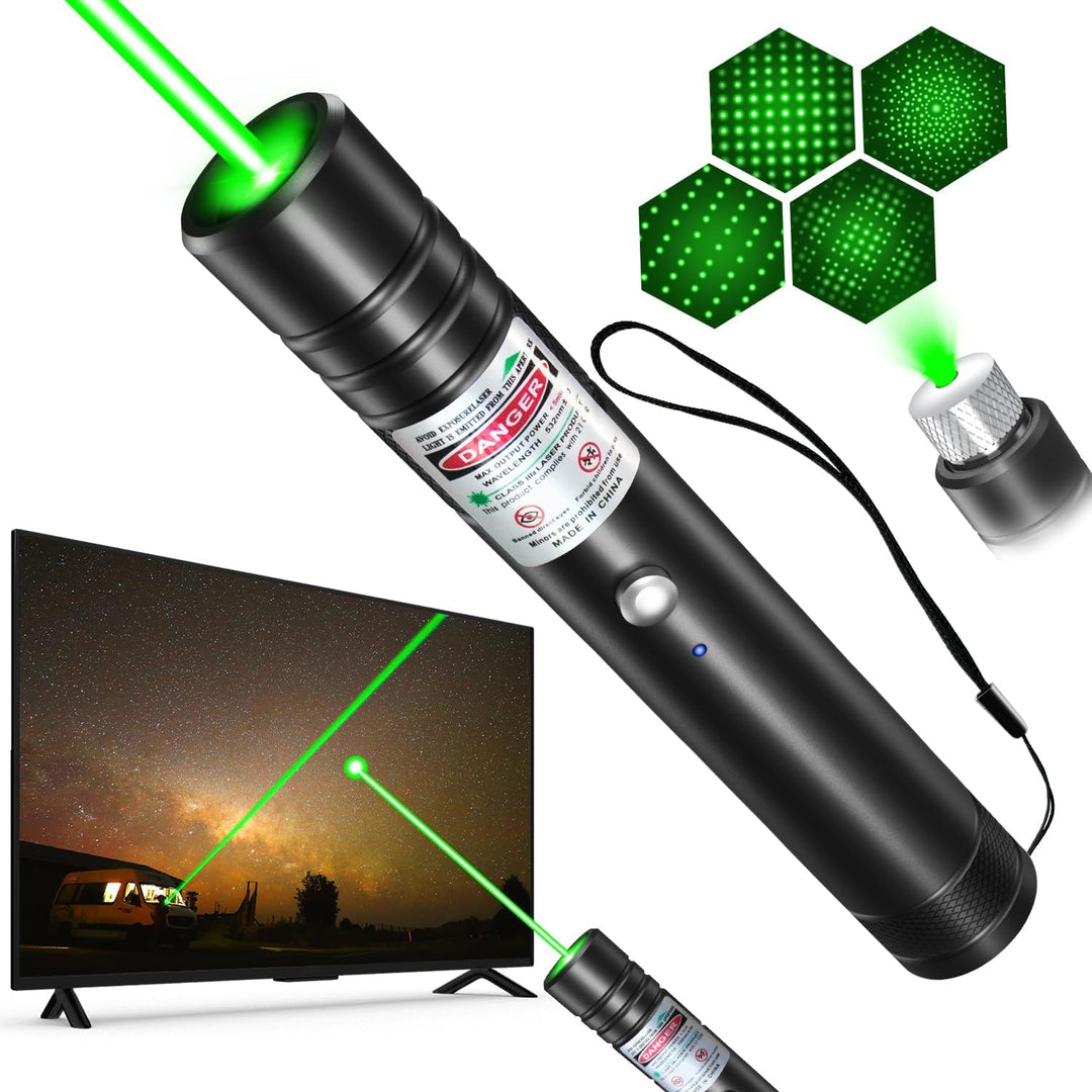 Rechargeable Laser Pointer Torch