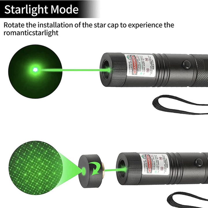 Rechargeable Laser Pointer Metal Pen USB