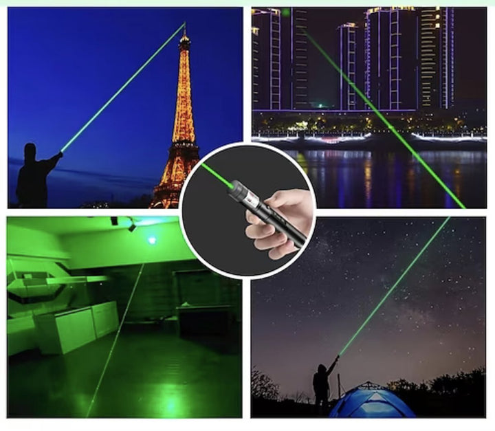 Rechargeable Laser Pointer Metal Pen USB