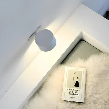 Rechargeable LED Wall Light 360 Degree Rotating Fixture