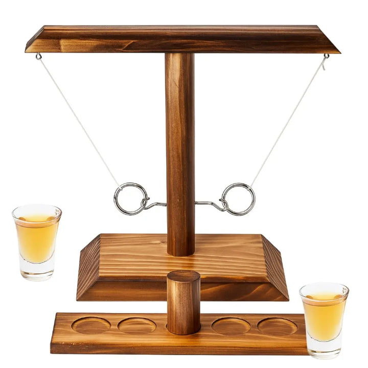 Circular Ring Toss Game Set Outdoor Lawn Game