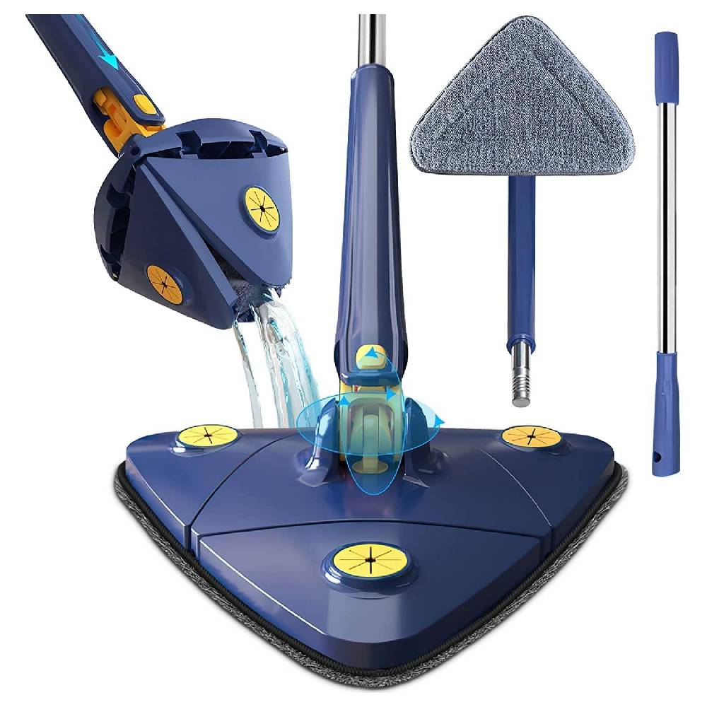360 Degree Triangle Mop for Hardwood and Tile Cleaning