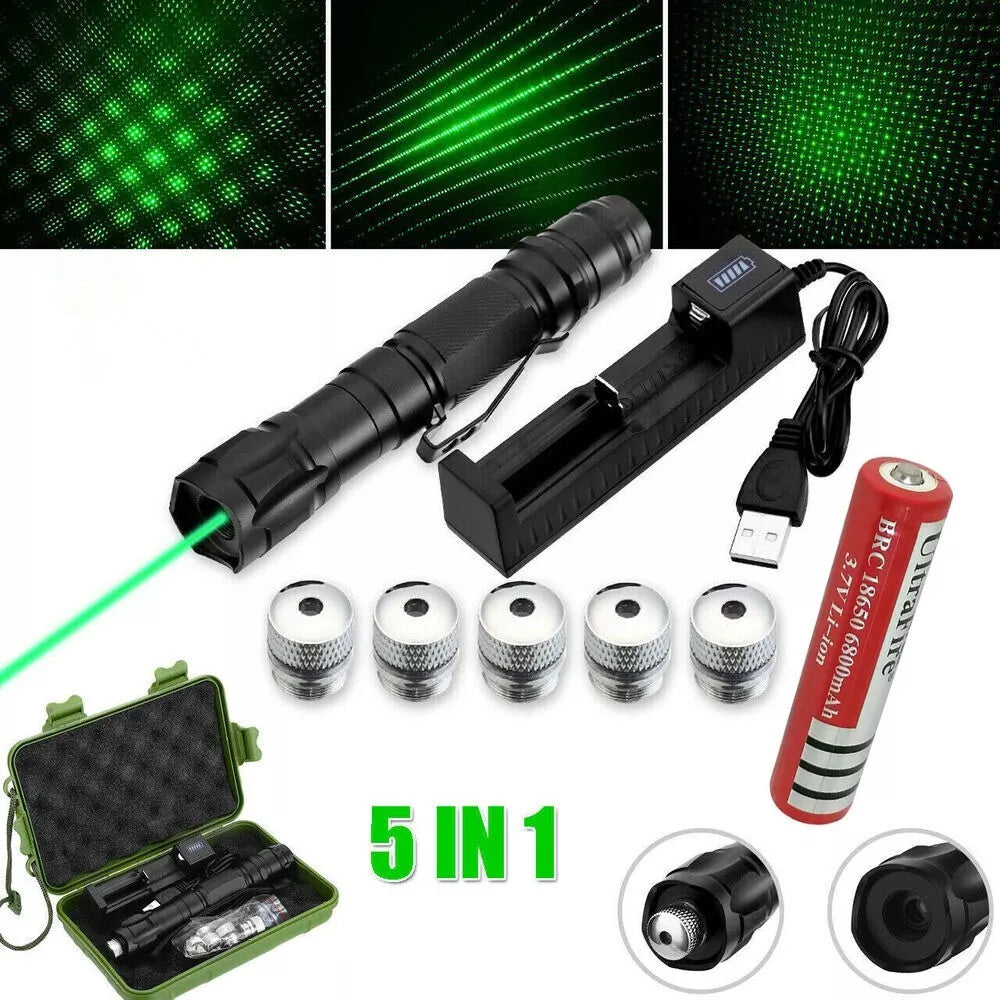 Rechargeable Laser Pointer Torch Long Range