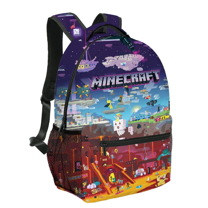 Minecraft Backpack Video Game Rucksack