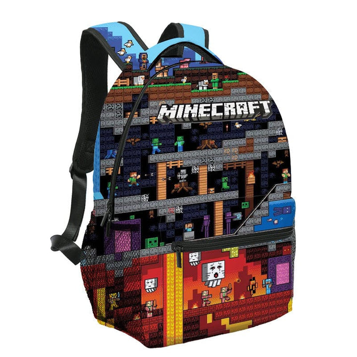 Minecraft Backpack Video Game Rucksack