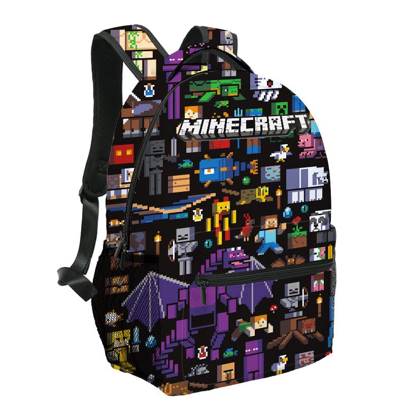 Minecraft Backpack Video Game Rucksack