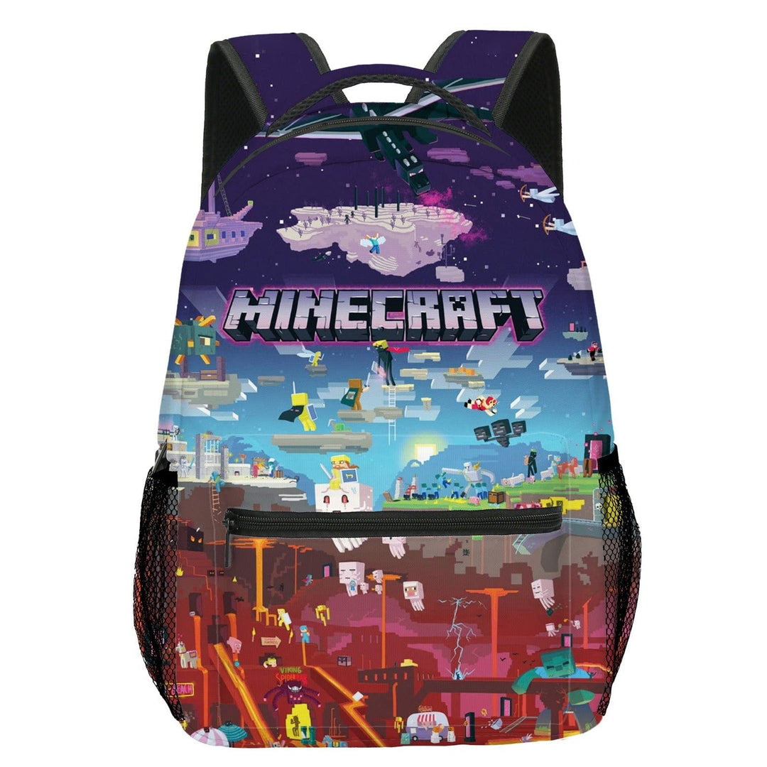 Minecraft Backpack Video Game Rucksack