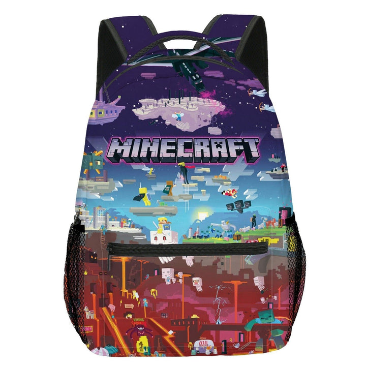 Minecraft Backpack Video Game Rucksack