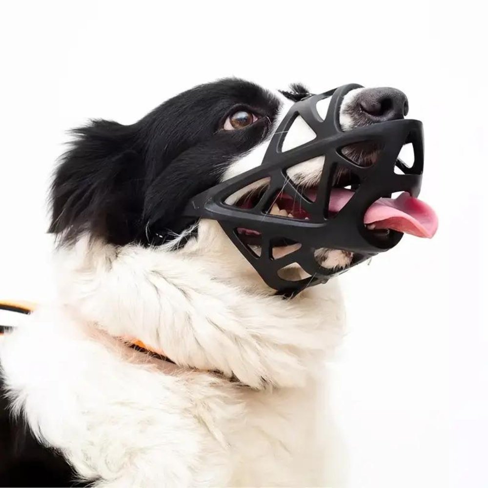 Adjustable Nylon Dog Muzzle Safety Device Canine Muzzle
