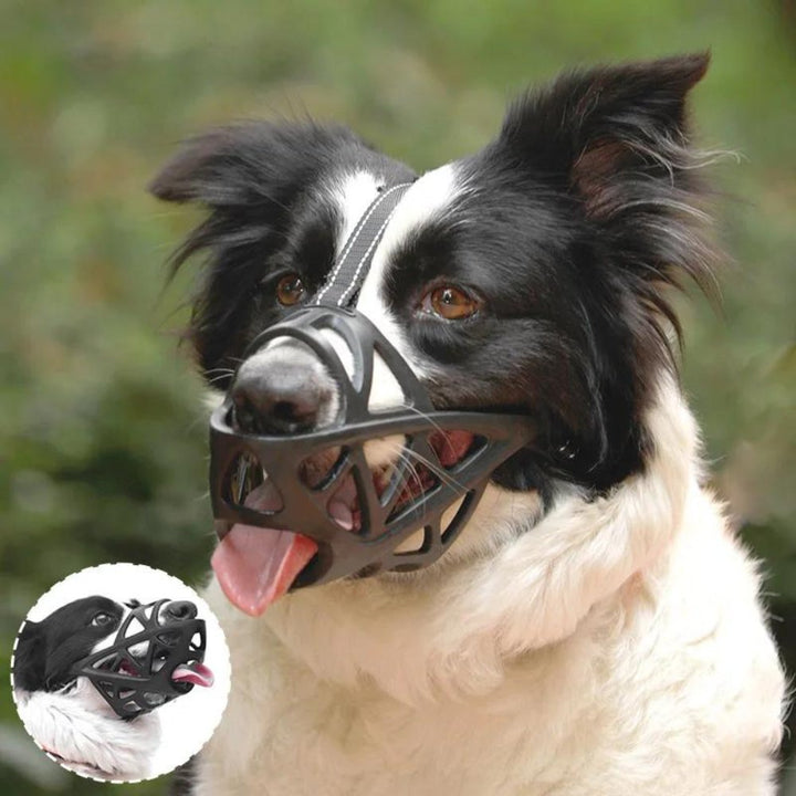 Adjustable Nylon Dog Muzzle Safety Device Canine Muzzle