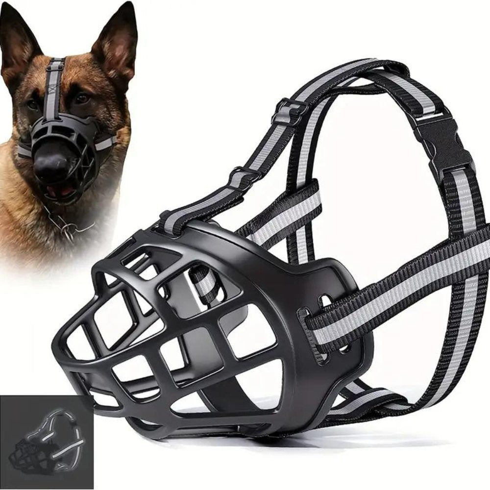 Dog Muzzle Adjustable Canine Muzzle SecureFit