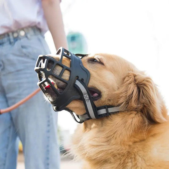 Dog Muzzle Adjustable Canine Muzzle SecureFit