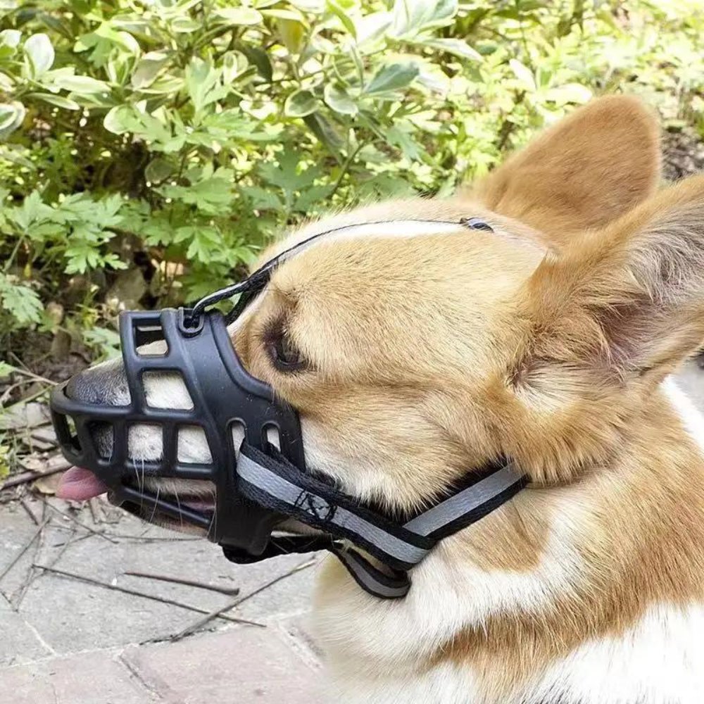 Dog Muzzle Adjustable Canine Muzzle SecureFit