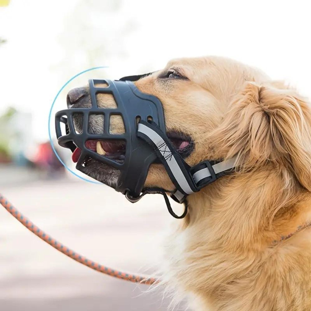Dog Muzzle Adjustable Canine Muzzle SecureFit