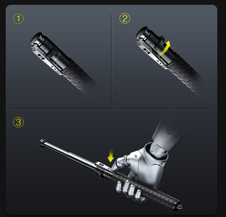 jowsie Adjustable Hiking Stick