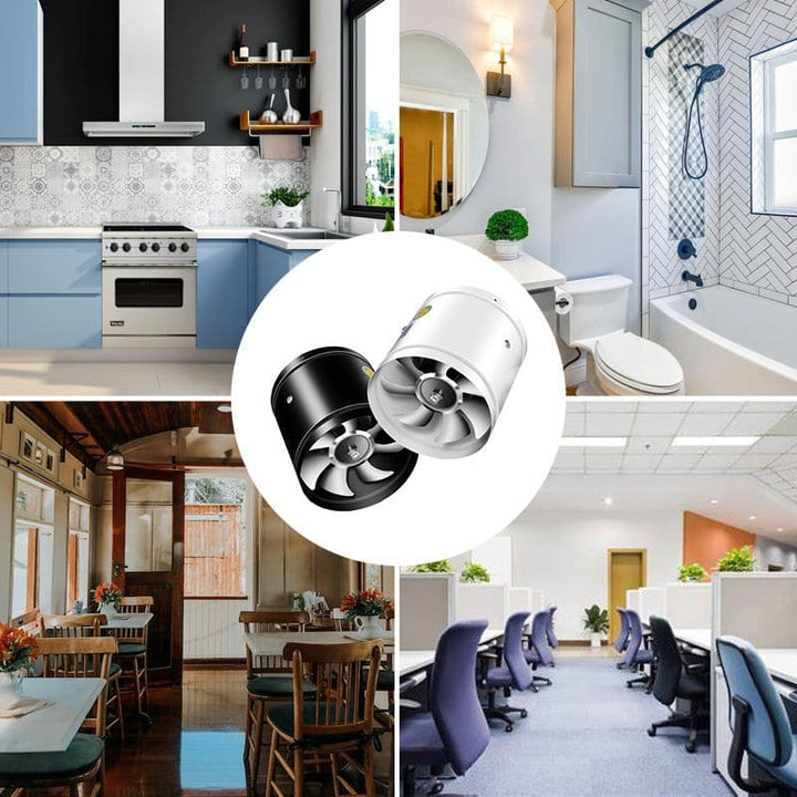 Wall Mounted Kitchen Extractor Fan Air Vent