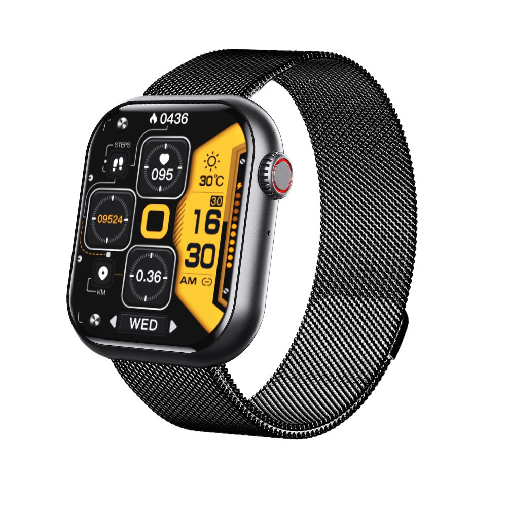 Smartwatch Blood Sugar Blood Pressure Heart Rate Monitor Fitness Tracker