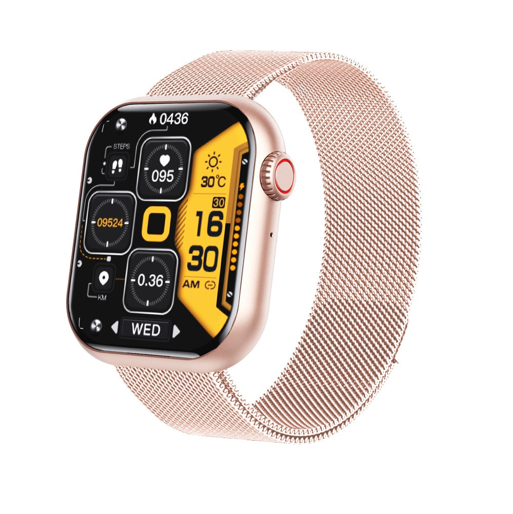 Smartwatch Blood Sugar Blood Pressure Heart Rate Monitor Fitness Tracker