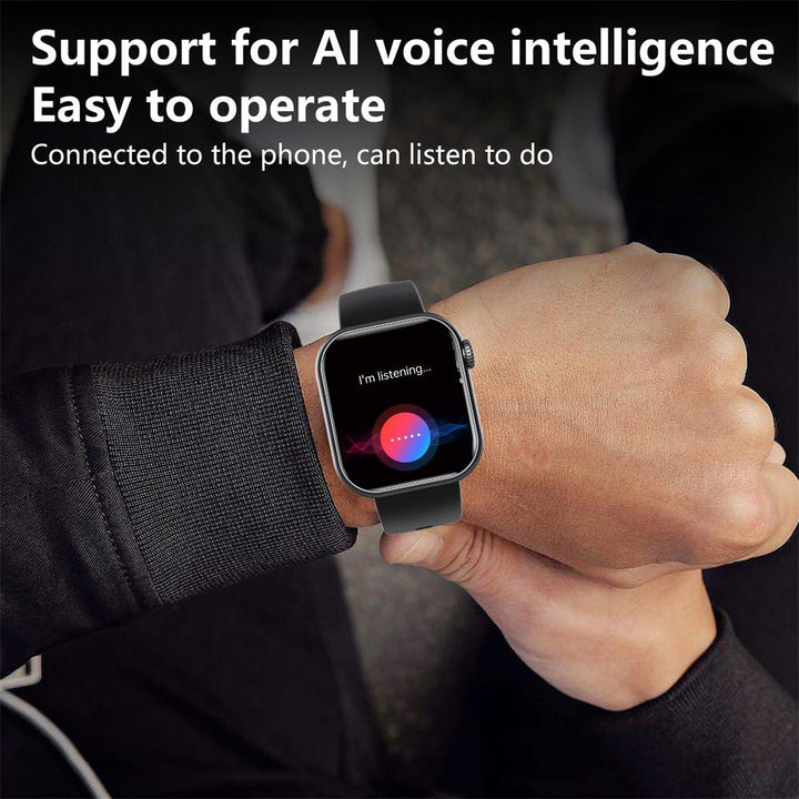 Smartwatch Blood Sugar Blood Pressure Heart Rate Monitor Fitness Tracker