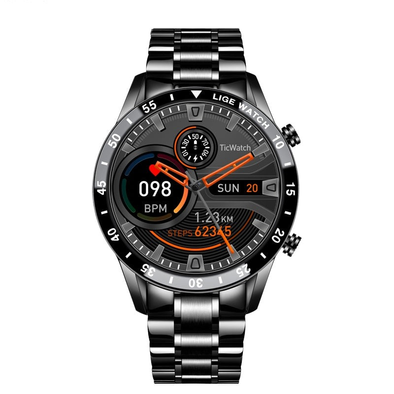 Circular Multi-functional Smartwatch with Features