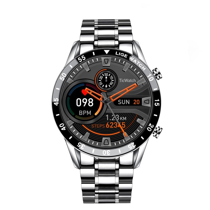 Circular Multi-functional Smartwatch with Features
