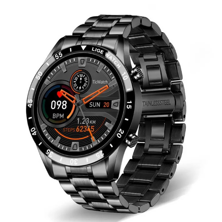 Circular Multi-functional Smartwatch with Features