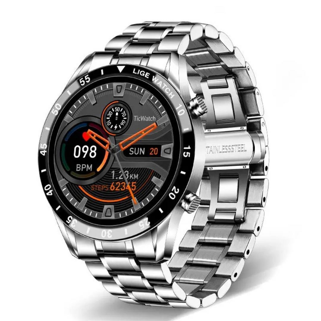 Circular Multi-functional Smartwatch with Features