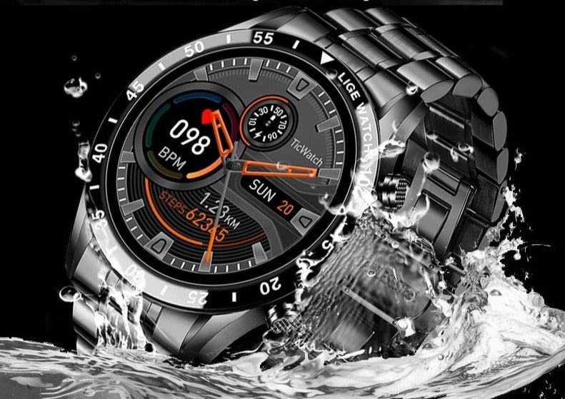 Circular Multi-functional Smartwatch with Features